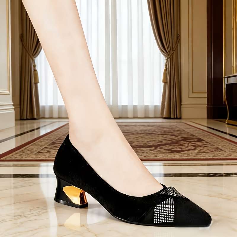 Women S High Heels Color Black Sizeuk 5