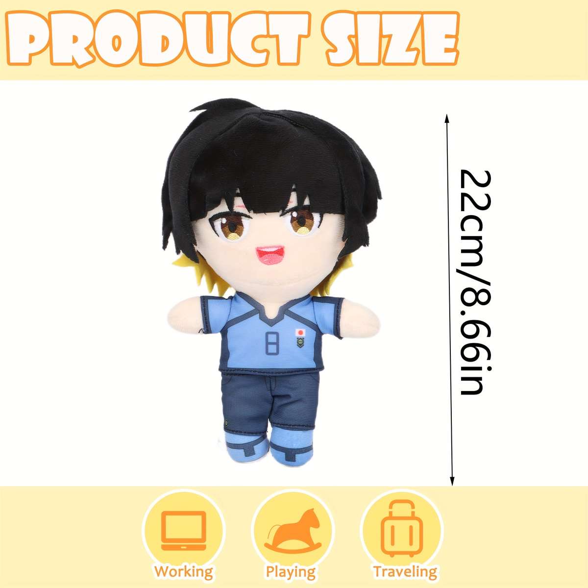 Plush Toyss Items Black Hair