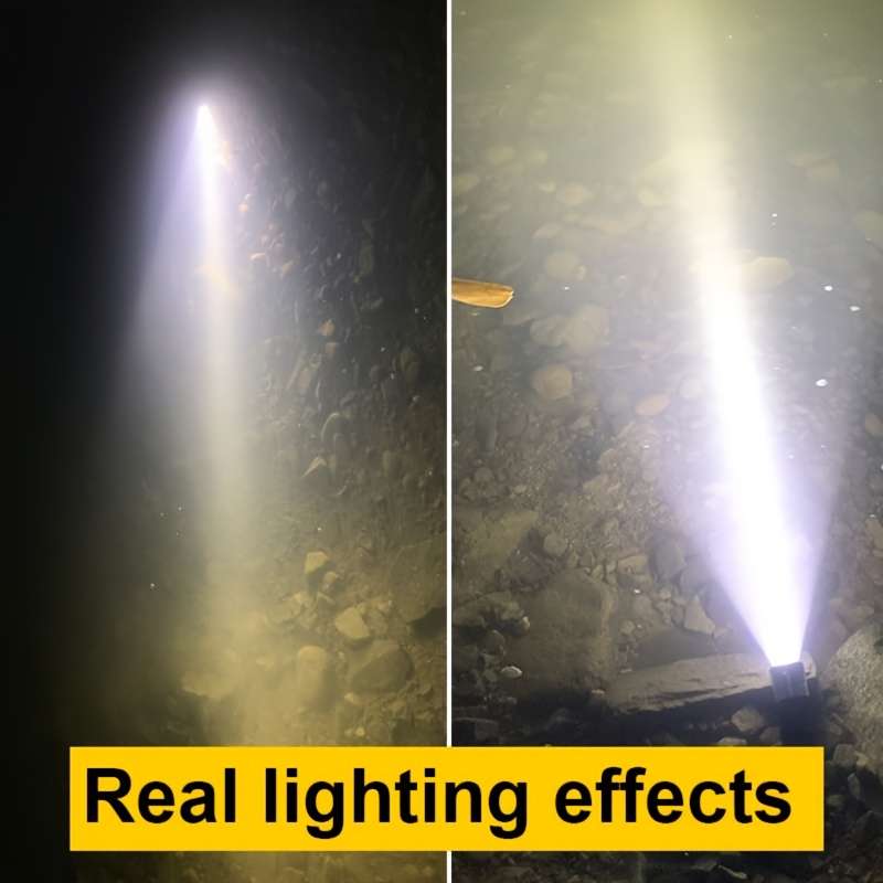 Flashlight Style 3*Led Diving Light