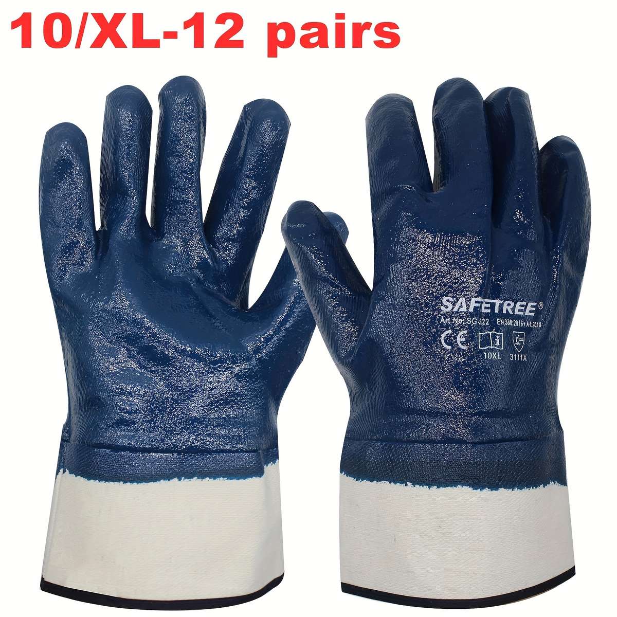 Work Gloves Size 9L Quantity1