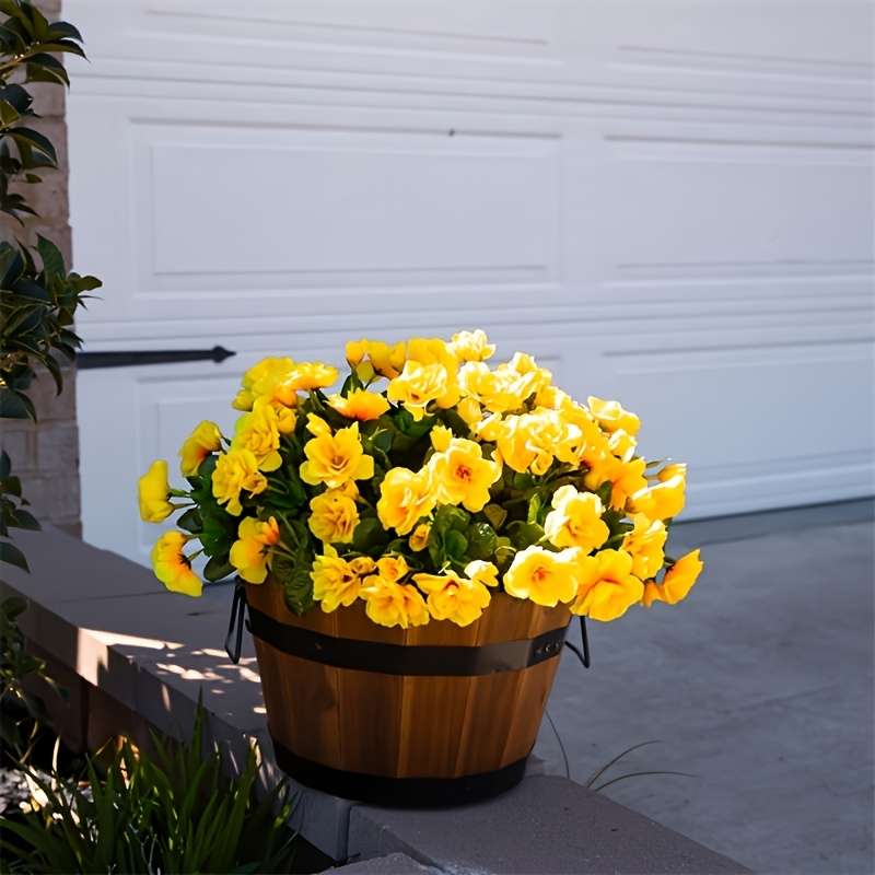 Simulated Flower Model Tt4Pcs Itemsyellow