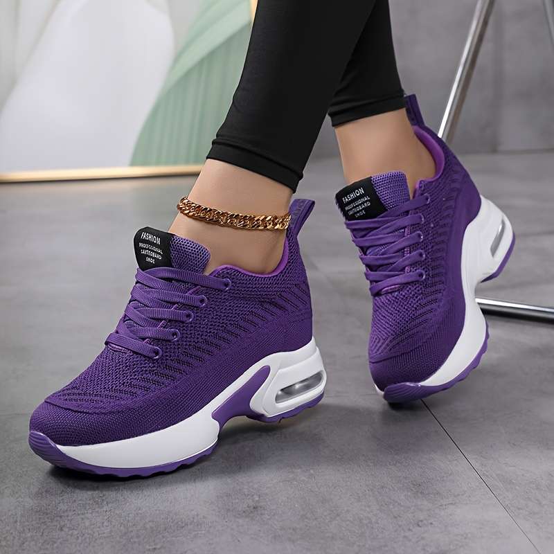 Women S Sneakers Color Purple Sizeuk 7.5