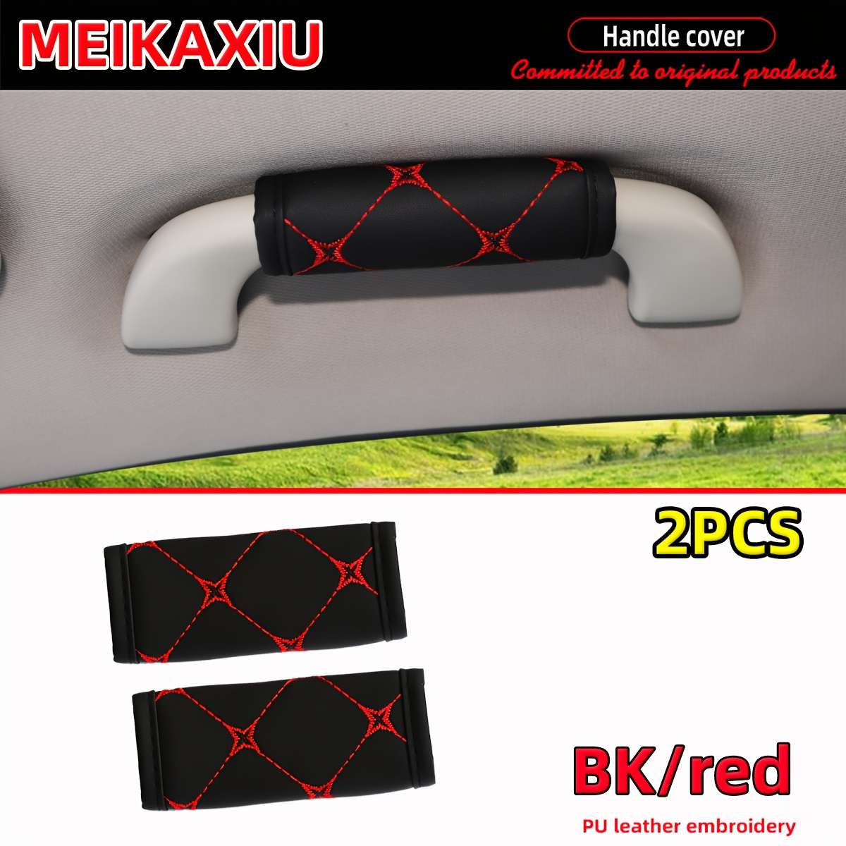 Car Interior Decor 2Pcscolor Bk Gray