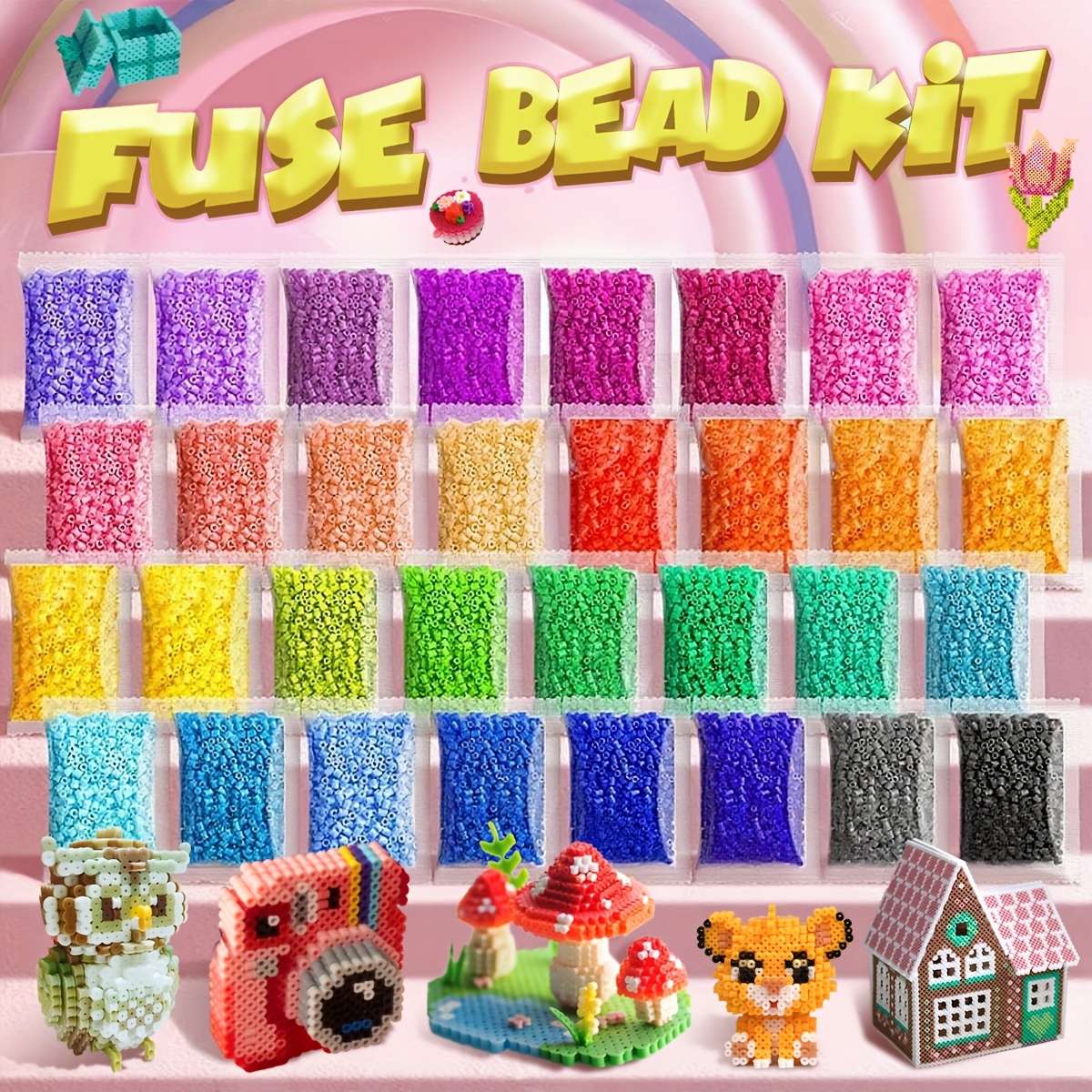 Perler Bead Set Blue Series C5