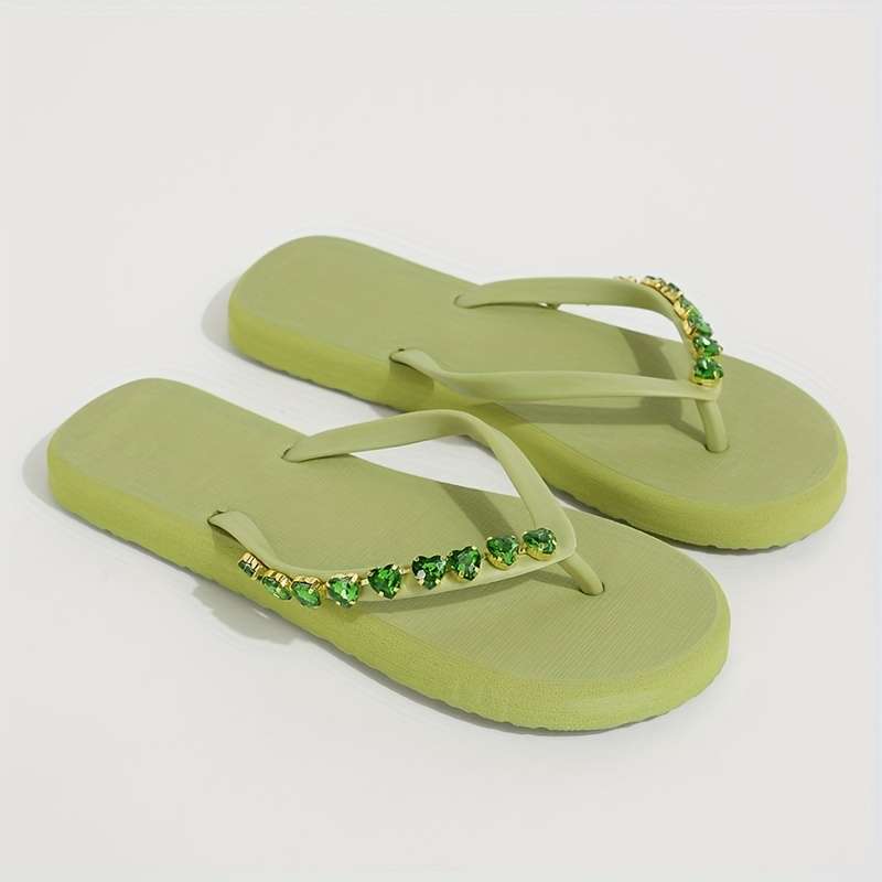 Ladies Summer Flip Flops Deep Sky Blue Uk 3.5-4