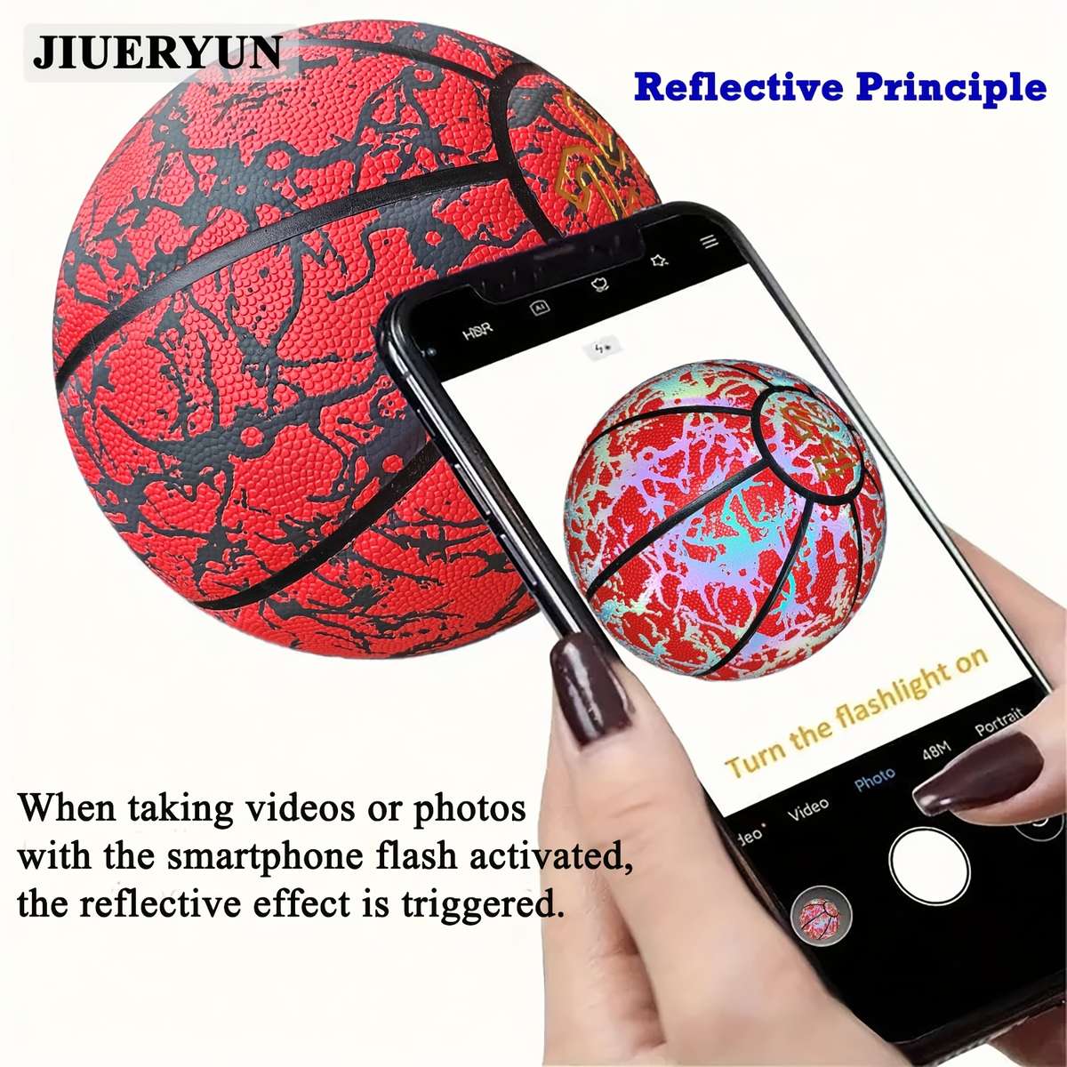 Basketball Color Reddish Black Sizenumber 7