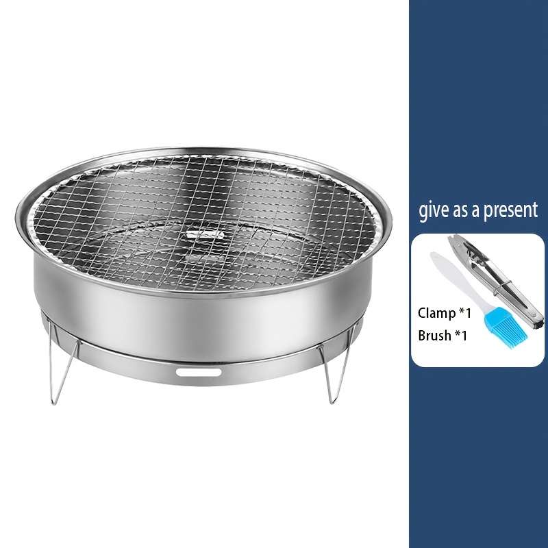 Foldable Campfire Stove Tea Brewing Outdoor Courtyard Fire Pit Portable