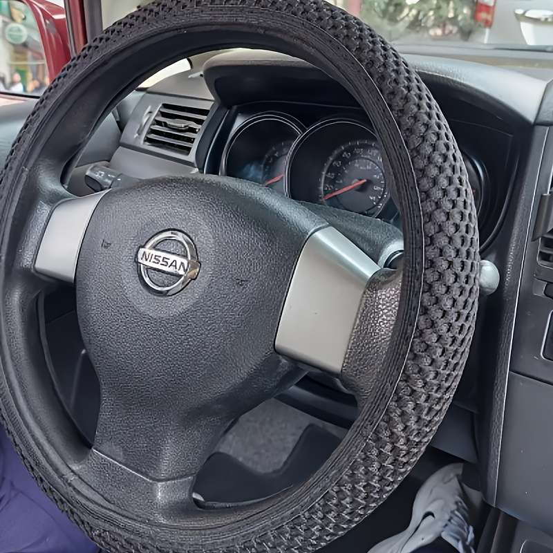 Car Steering Wheel Cover   Black
