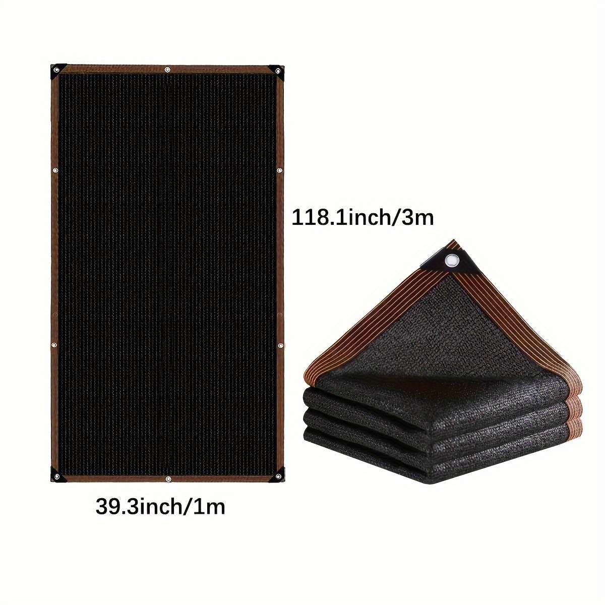 Shade Net Size Black 78.7*314.9Inch2*8M