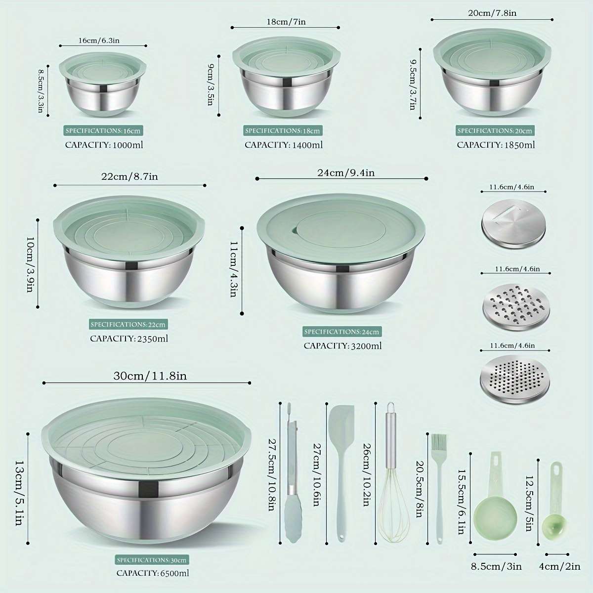 Bowl Color Mint Green
