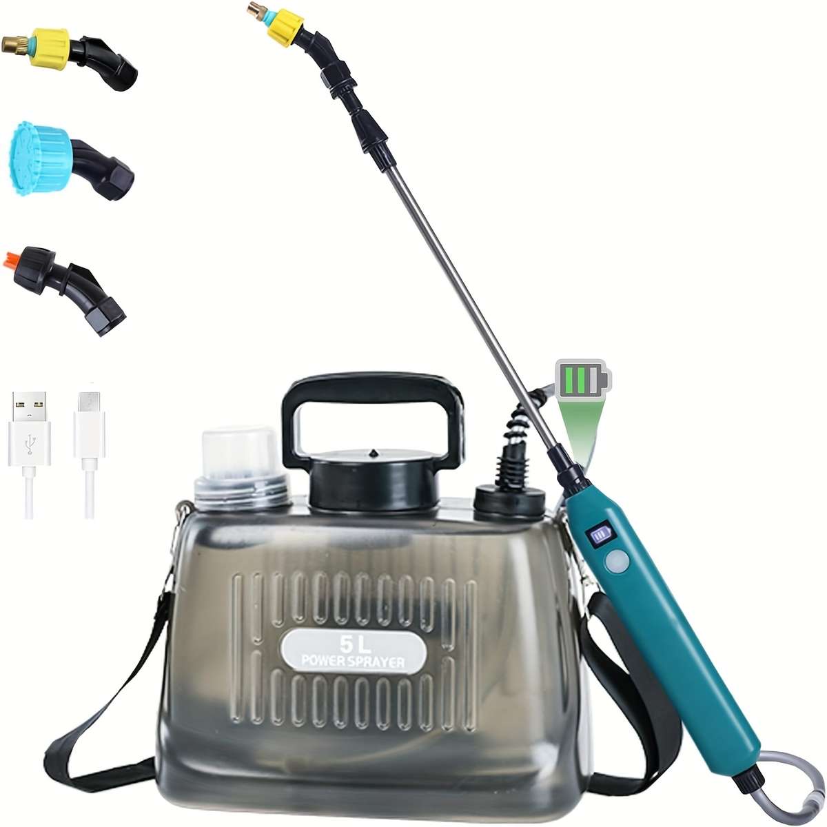 Watering Can Style 5 Litres Regular Household Model  Durable