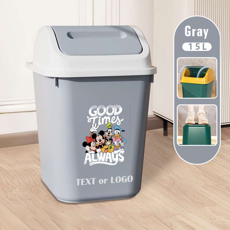 Garbage Can Color Grey