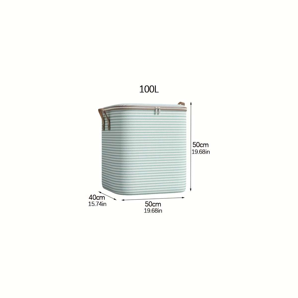 Eco Friendly Large Capacity Non Woven Storage Bag With Handles For Outdoor Use