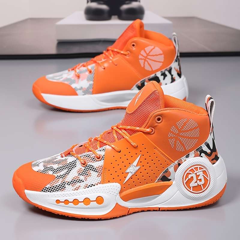 Basketball Shoes Color Orangered Sizeuk 5.5