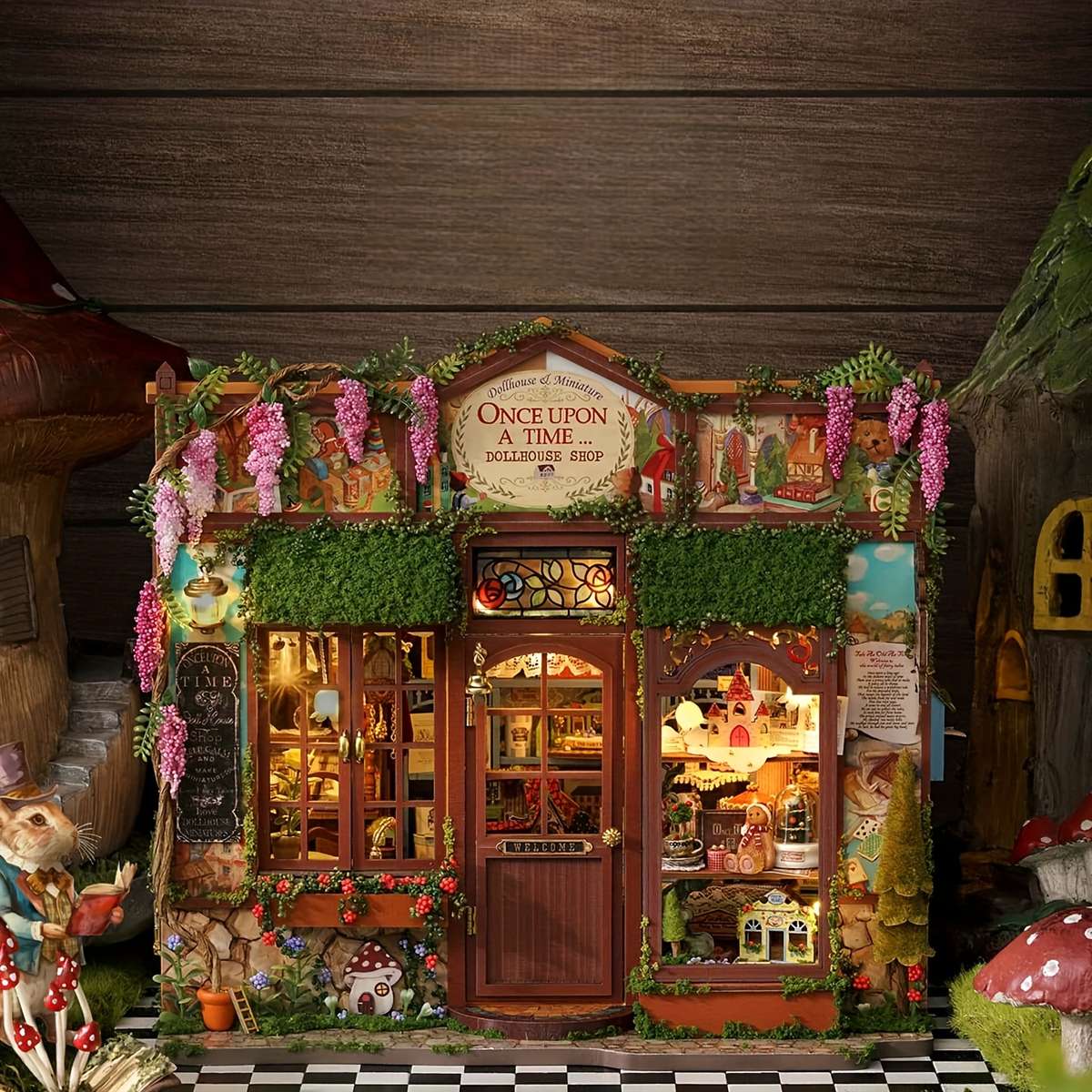 Diy Fairy Tale Kingdom Miniature House 3D