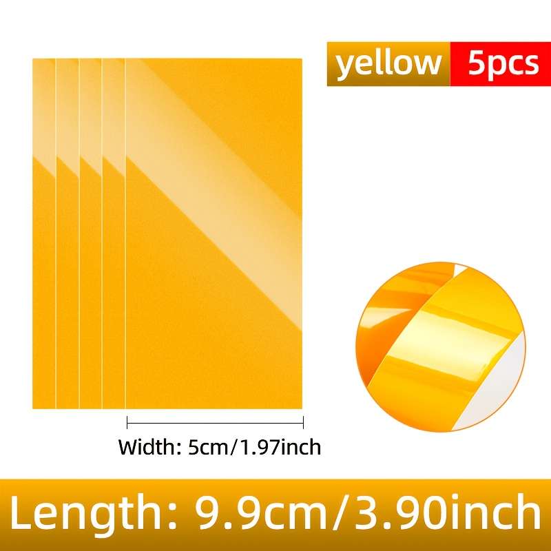 Car Scratch Repair Tool Items Red 5Cm X 9.9Cm  5Pcs