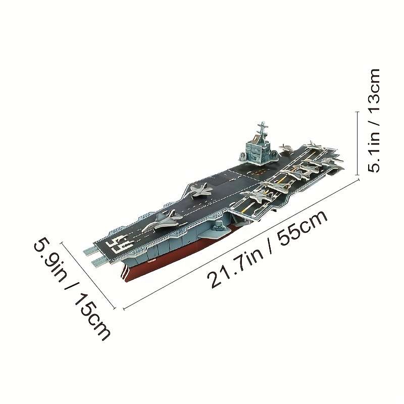 3D Jigsaw Puzzle Model Ship Style Aircraft Carrier  Add   Battleship