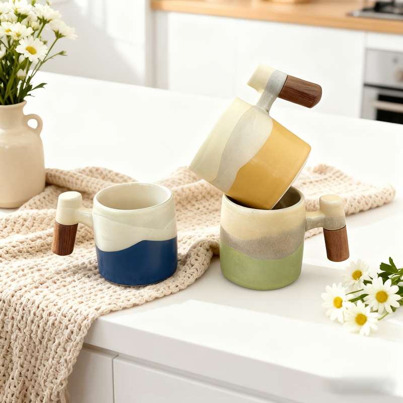 Water Cup Quantity 2 Gradient Green