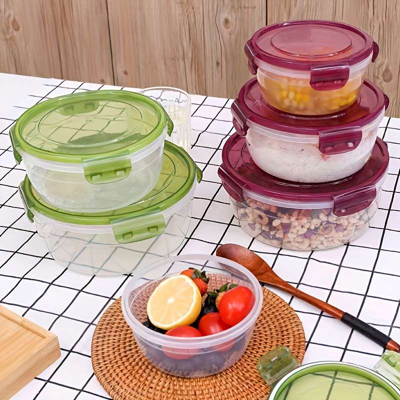 Food Cover Color Purple Quantity 8 Piece Set  4 Containers  Add  4 Lids