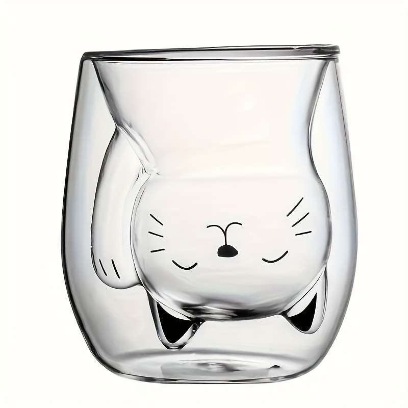 Water Cup Style Kitten Print