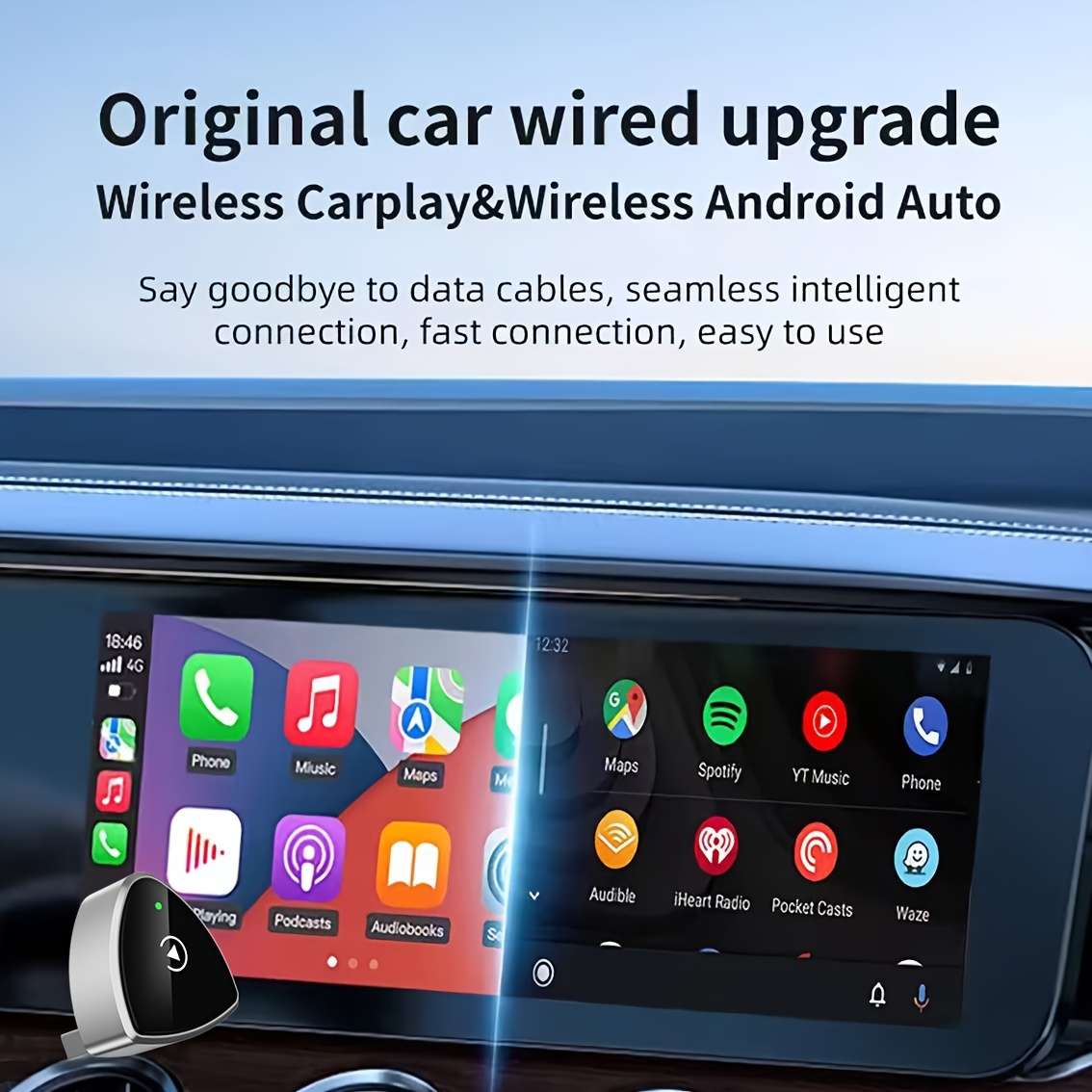 Car Audio  Entertainment System Style New Silvery