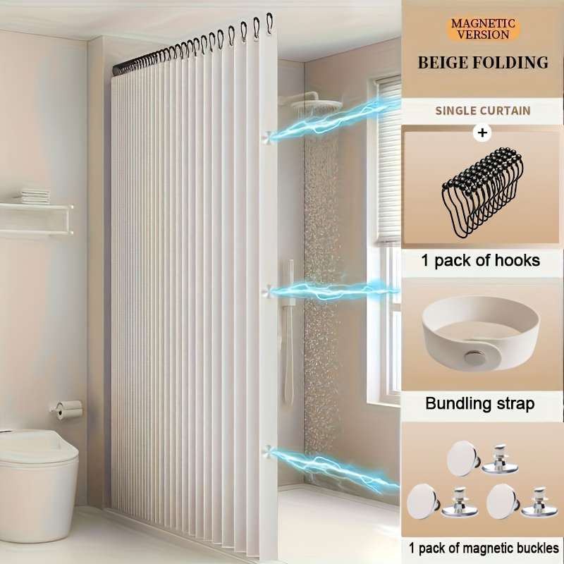 Waterproof Shower Curtain Color Grey Size 120*200Cm47*78.7Inch