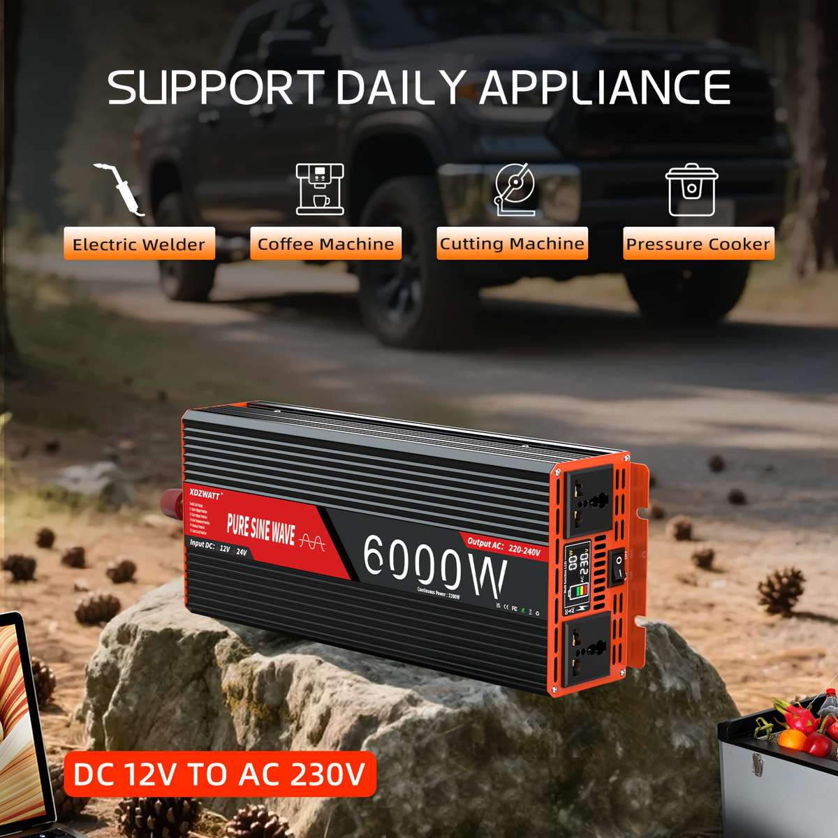 Inverter Style 12V 6000W