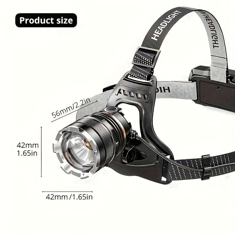 Headlamp Model With 2 Batteries Styleinduction Headlamp