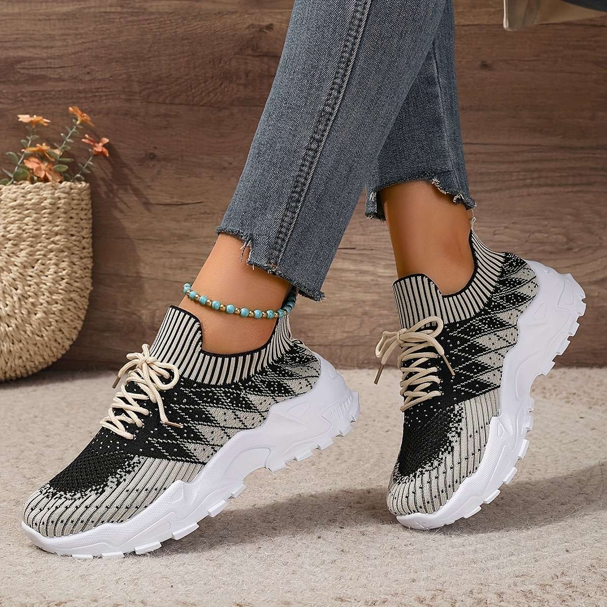 Women S Sneakers Color Black Sizeuk 5