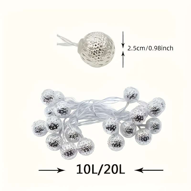 Christmas Lights  Multi Color  Quantity 20 Lights