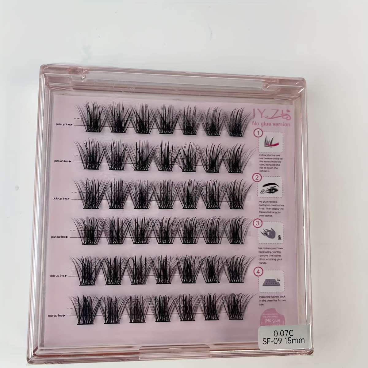 Advanced Natural Lash Extensions Special Model D Size 10mm