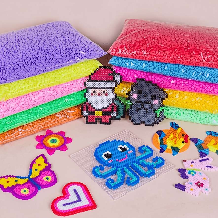 Perler Bead Set 27000Pcs 2 Boxes Random Colors