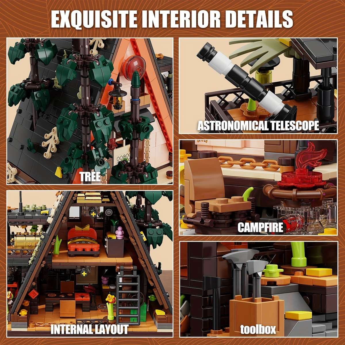 3D Building Model Puzzle Set Model Tgl T2144