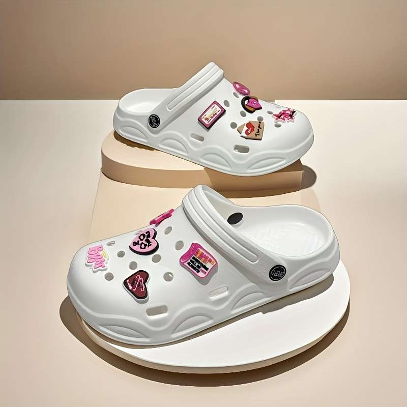 Ladies Summer Flip Flops White Uk 6.5-7