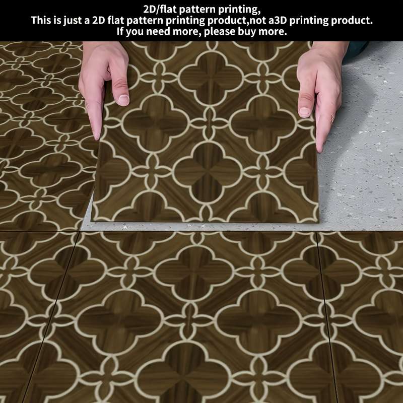 Self Adhesive Floor Stickers 11.81 X 11.81 In 30 Cm