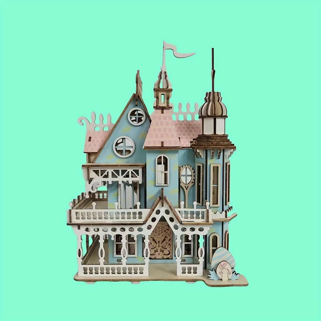 Building Toy Architectural Model Toy Set Style Dream Villa