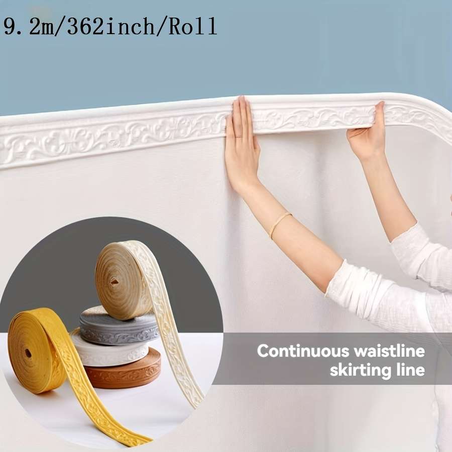 Skirting Board Baise9.2M*8Cm