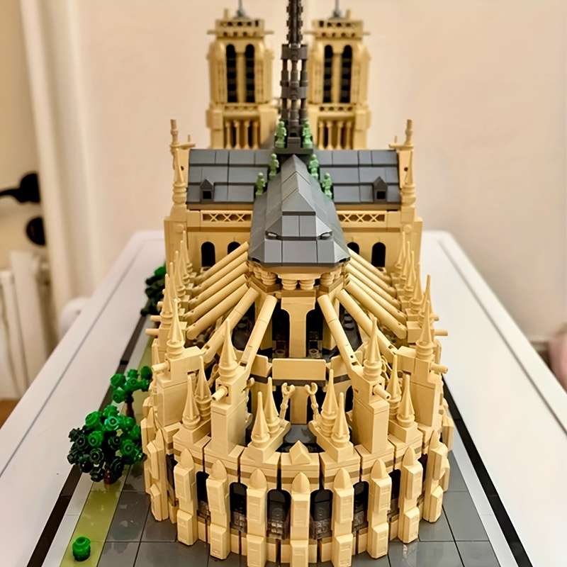 Building Toy Architectural Model Toy Set Style Paris Architecture