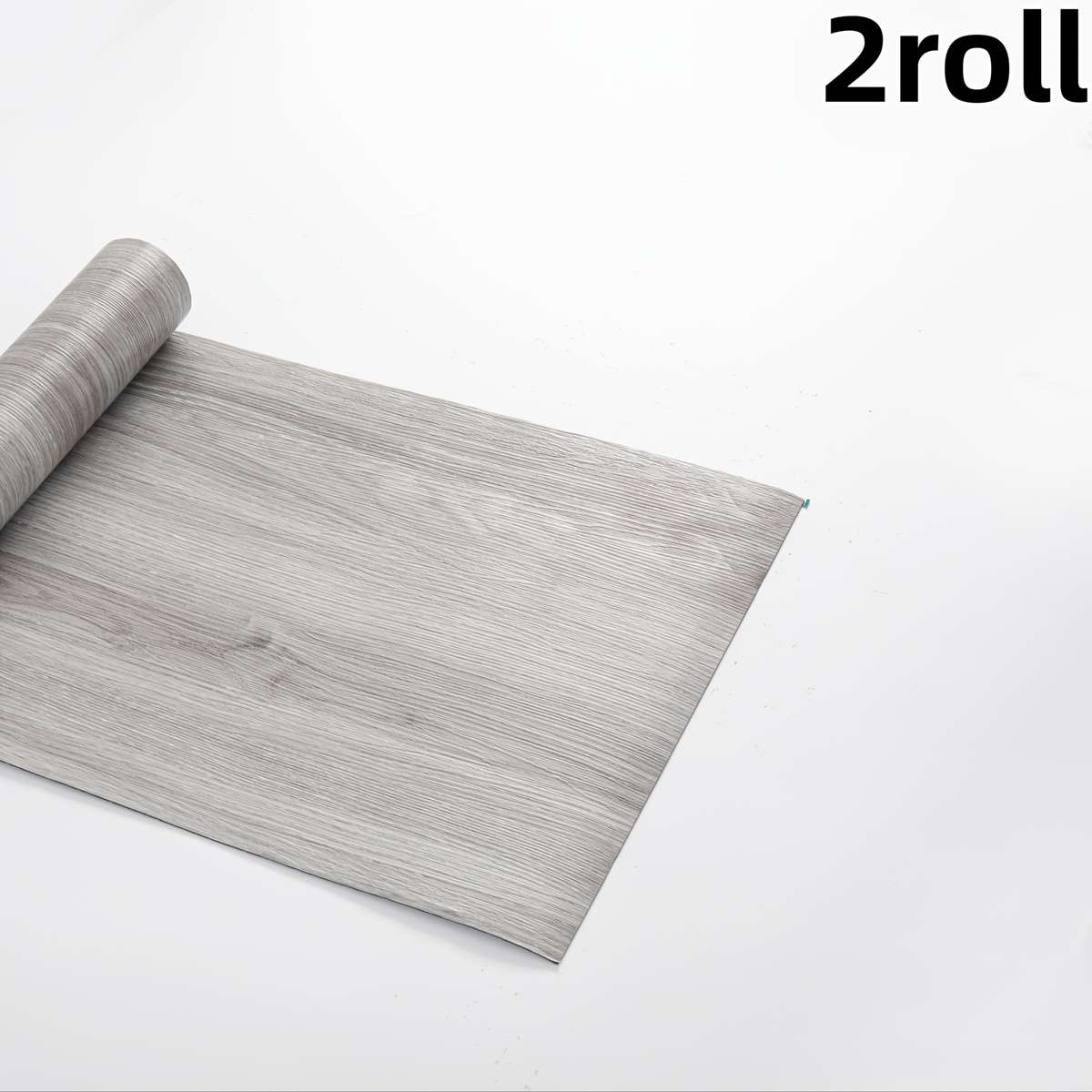 Self Adhesive Floor Stickers Dark Walnut 2Roll