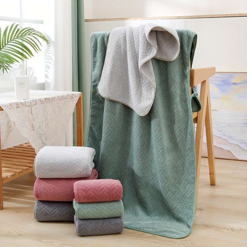 Towel Color Purple Quantity5Pcs
