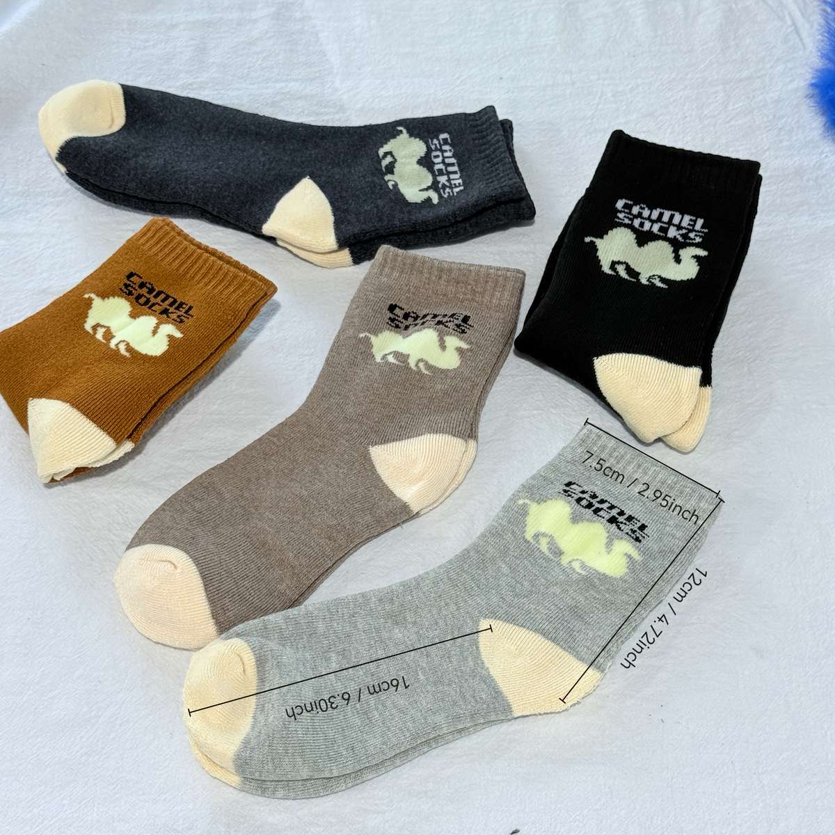 Women S Socks Color Five Pairs Of Mixed Colors