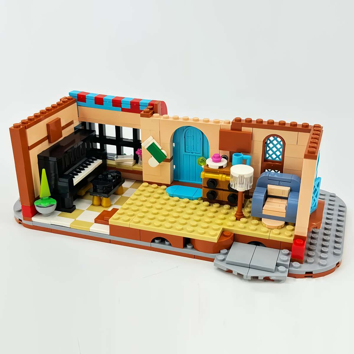 Building Toy Architectural Model Toy Set Color Mixed Color