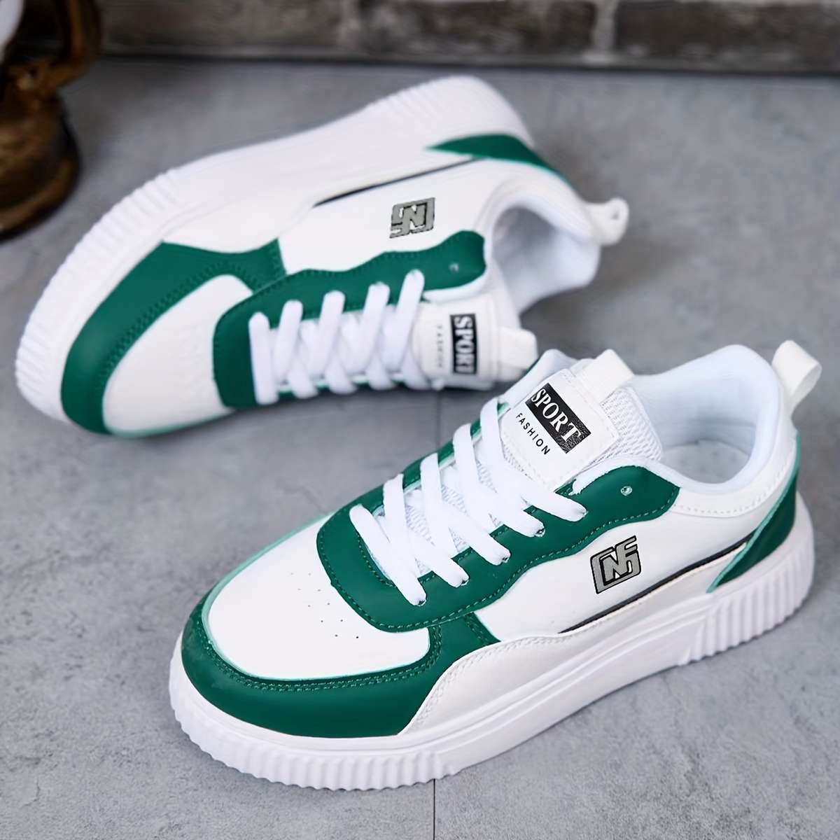 Sneakers Color White Sizeuk 7.5