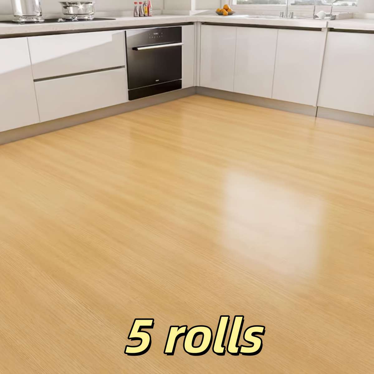 Self Adhesive Floor Stickers M5 5 Rolls 40.01Cm*118.In