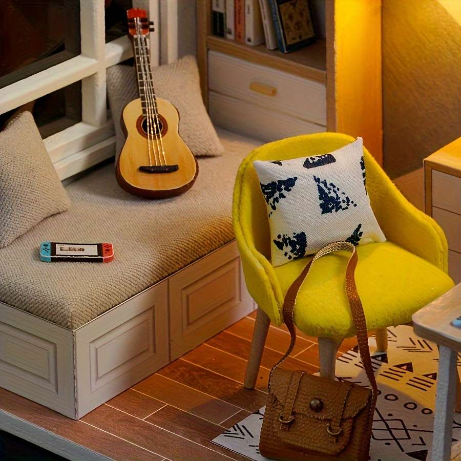 3D Model Desktop Ornament Items Sunshine Study  Dust Cover  Tools