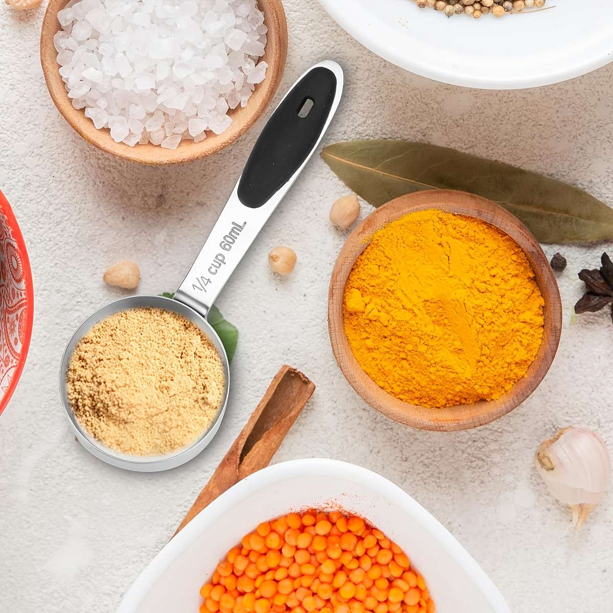 Measuring Cup Model Coffee Spoon 2Pcs