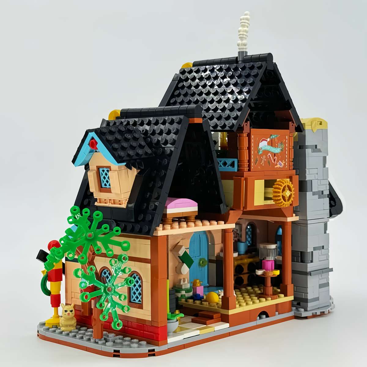 Building Toy Architectural Model Toy Set Color Mixed Color