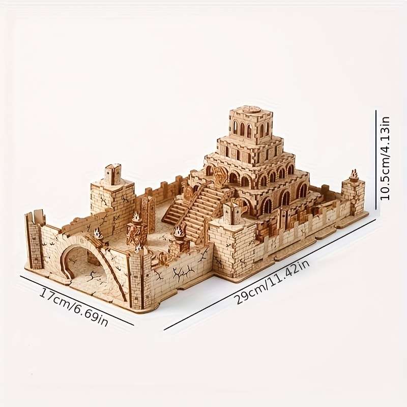 3D Building Model Puzzle Set Model Lg807