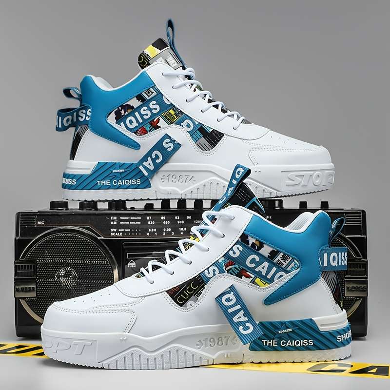 Sneakers Color White Blue Sizeuk 5.5