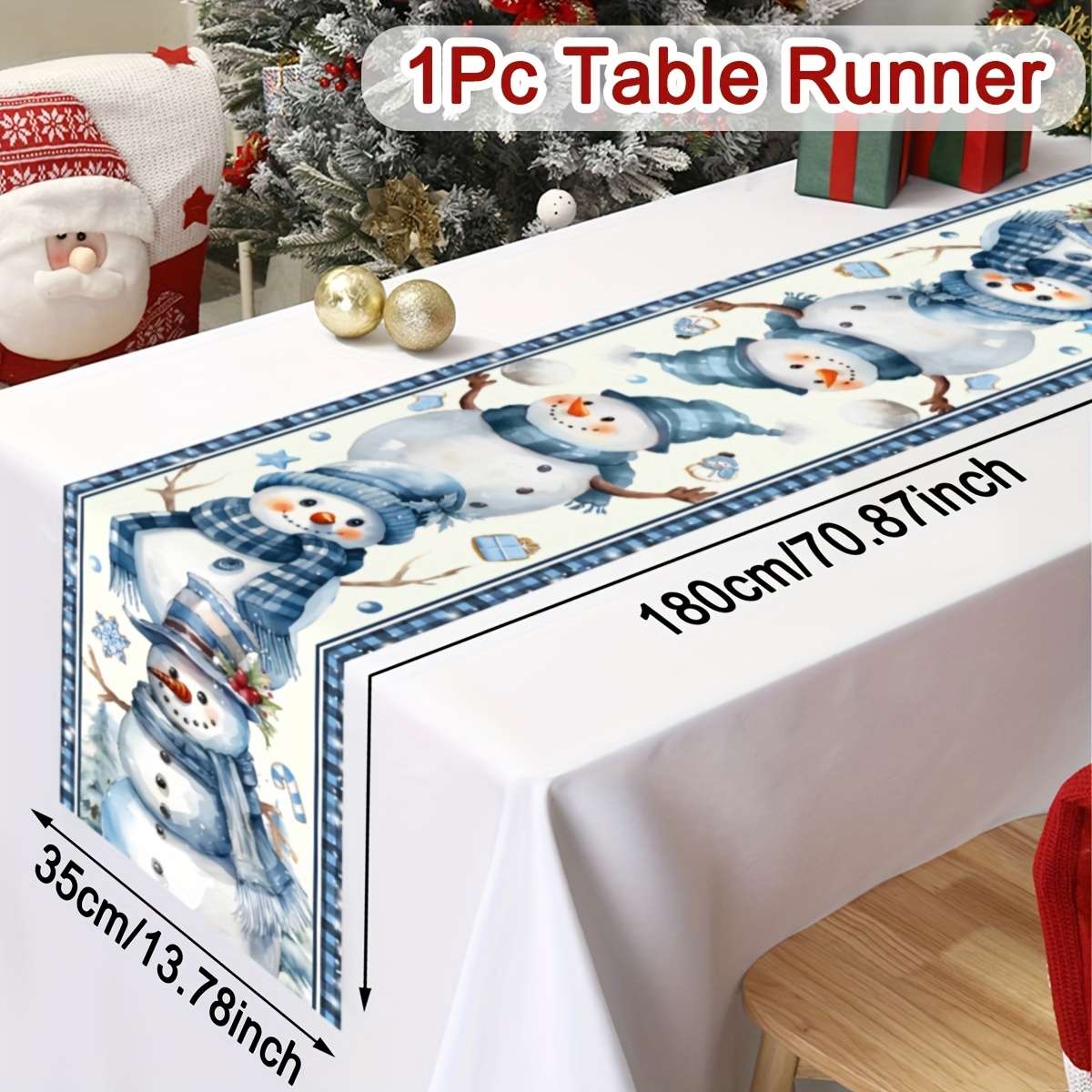 Christmas Tablecloth Quantity 1Pc